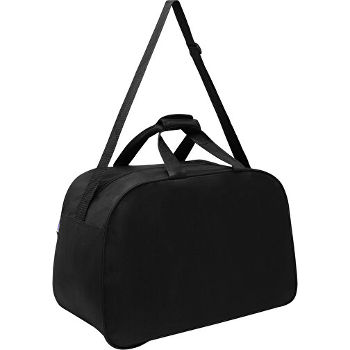 Sporttasche PEP , lila, schwarz, 600D Polyester, 55,00cm x 28,00cm x 32,50cm (Länge x Höhe x Breite), Bild 2