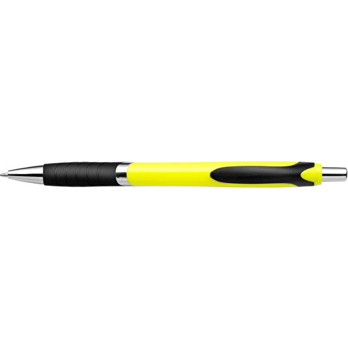 Kugelschreiber Aus Kunststoff Thiago , gelb, ABS, Plastik, AS, , Bild 3