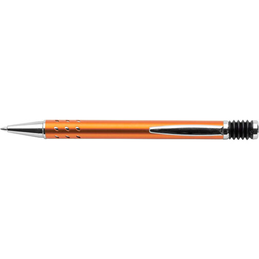 Kugelschreiber Atlantis , orange, Aluminium, Metall, PVC, ABS, 14,20cm (Breite), Bild 3