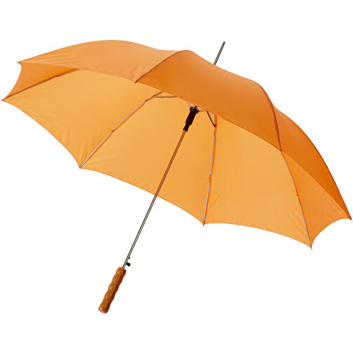 Lisa 23' Automatikregenschirm Mit Holzgriff , orange, Polyester, 83,00cm (Höhe), Bild 1