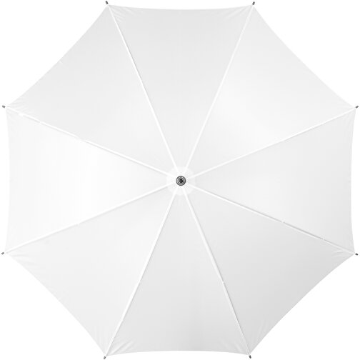 Jova 23' Regenschirm Mit Holzstange Und -griff , weiß, Polyester, 89,00cm (Höhe), Bild 2
