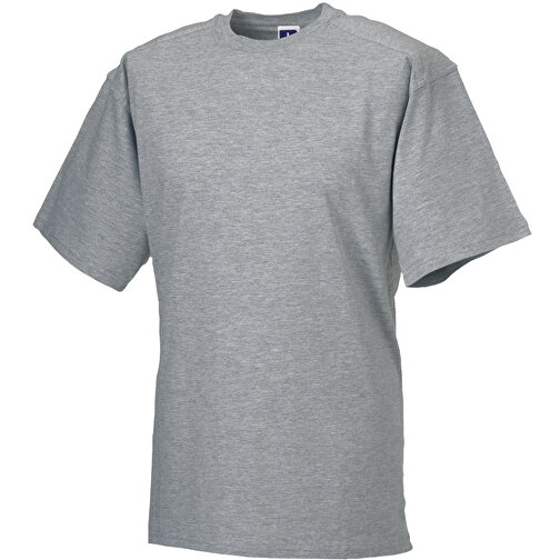 Workwear T-Shirt , Russell, oxfordgrau, 90% Baumwolle, 10% Viskose, 3XL, , Bild 1
