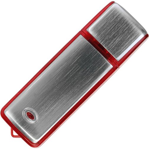 USB-Stick AMBIENT  16GB , Promo Effects MB , rot MB , 16 GB , Aluminium / Kunststoff MB , 3 - 10 MB/s MB , 6,70cm x 0,90cm x 2,10cm (Länge x Höhe x Breite), Bild 1
