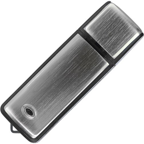 USB-Stick AMBIENT  16GB , Promo Effects MB , schwarz MB , 16 GB , Aluminium / Kunststoff MB , 3 - 10 MB/s MB , 6,70cm x 0,90cm x 2,10cm (Länge x Höhe x Breite), Bild 1