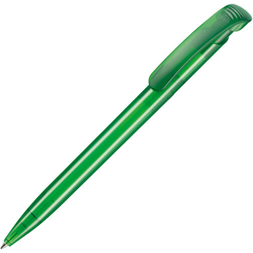Kugelschreiber CLEAR TRANSPARENT , Ritter-Pen, limonen-grün, ABS-Kunststoff, 14,80cm (Länge), Bild 2