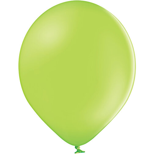 Standardluftballon In Kleinstmengen , apfelgrün, Naturkautschuk, , Bild 1
