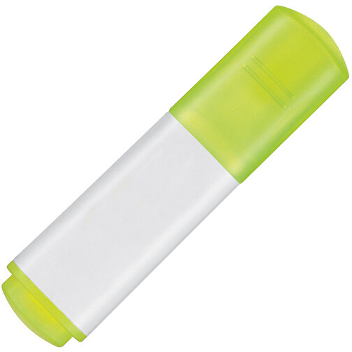 Textmarker MINISSIMO , Ritter-Pen, gelb-neon/weiss, PP-Kunststoff, 6,90cm (Länge), Bild 2