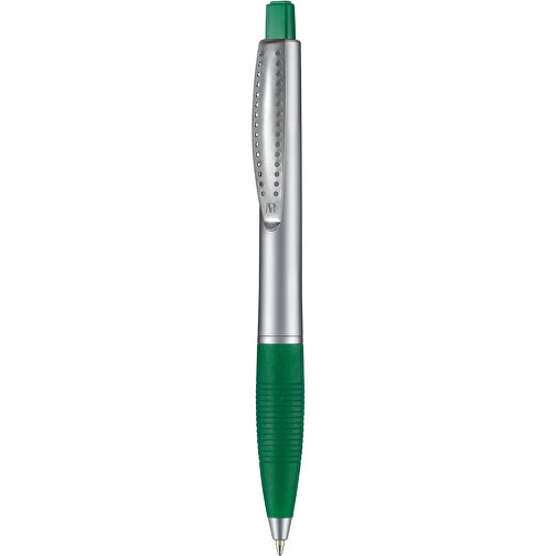 Kugelschreiber CLUB SILVER , Ritter-Pen, limonen-grün-frost/silber, ABS-Kunststoff, 14,20cm (Länge), Bild 1