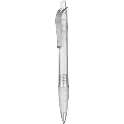 Kugelschreiber Bond Frozen , Ritter-Pen, weiß, ABS-Kunststoff, 14,30cm (Länge), Bild 1