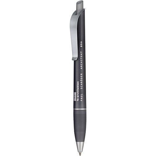 Kugelschreiber Bond Frozen , Ritter-Pen, topaz-grau, ABS-Kunststoff, 14,30cm (Länge), Bild 1