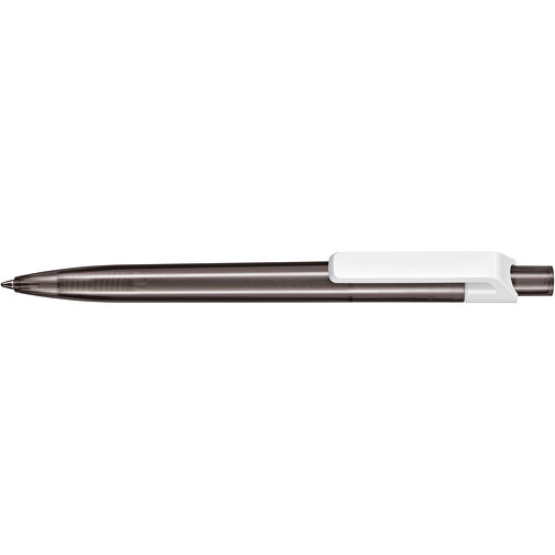 Kugelschreiber Insider Transparent S , Ritter-Pen, rauch-grau, ABS-Kunststoff, 14,20cm (Länge), Bild 3