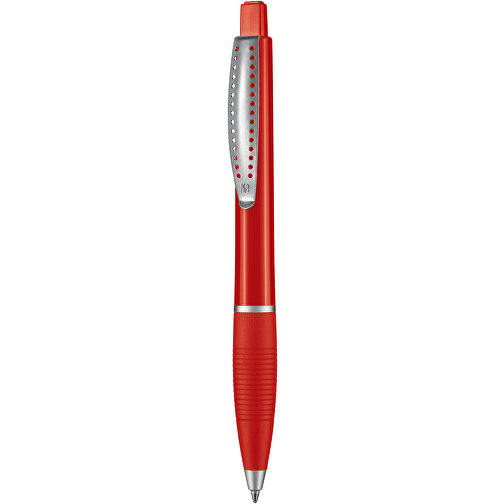 Kugelschreiber Club SI , Ritter-Pen, signal-rot, ABS-Kunststoff, 14,20cm (Länge), Bild 1