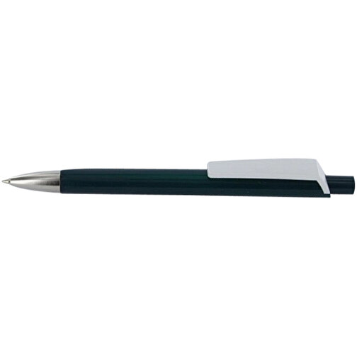 Kugelschreiber Tri-Star Transparent S , Ritter-Pen, smaragd-grün, ABS-Kunststoff, 14,00cm (Länge), Bild 3