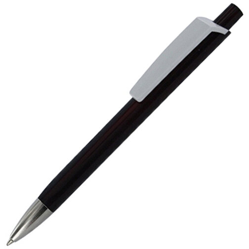Kugelschreiber Tri-Star Transparent S , Ritter-Pen, rauch-grau, ABS-Kunststoff, 14,00cm (Länge), Bild 2