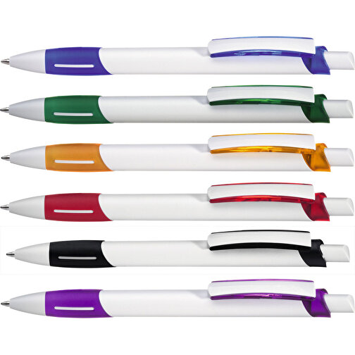 STRIPE , uma, violett, Kunststoff, 14,34cm (Länge), Bild 4