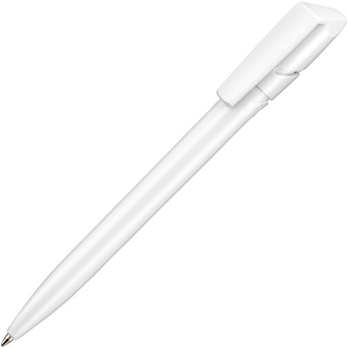 Kugelschreiber TWISTER , Ritter-Pen, weiss, ABS-Kunststoff, 14,50cm (Länge), Bild 2