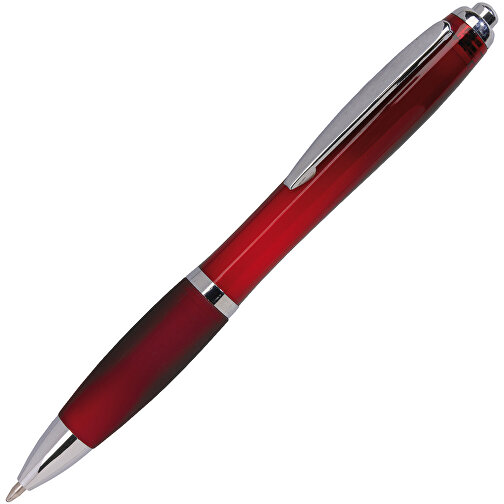 Kugelschreiber SWAY , bordeaux, Kunststoff / Stahl, 14,00cm (Länge), Bild 2