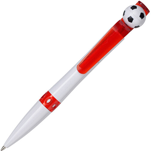 Kugelschreiber Aus Kunststoff Prem , rot, Plastik, , Bild 2