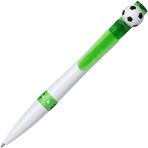 Kugelschreiber Aus Kunststoff Prem , hellgrün, Plastik, , Bild 2
