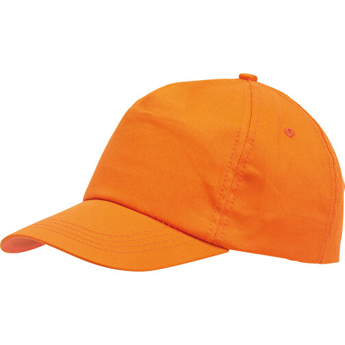 5-Panel-Cap FAVOURITE , orange, 100% Baumwolle, 1,00cm (Länge), Bild 1