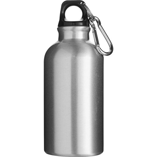 Trinkflasche Aus Aluminium Santiago , silber, Aluminium, Plastik, Metall, PP, , Bild 1