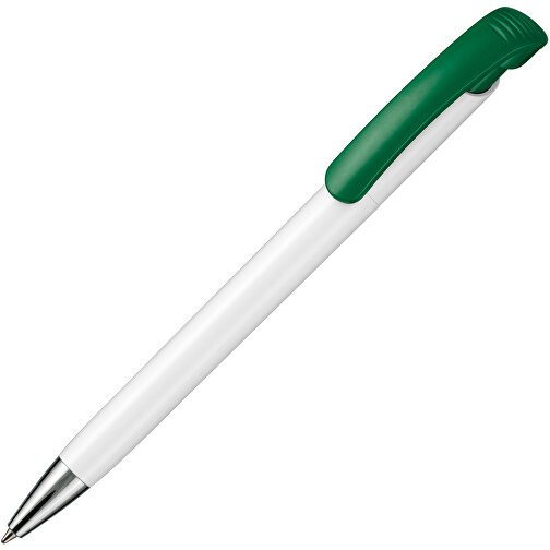 Kugelschreiber BONITA , Ritter-Pen, minz-grün/weiß, ABS-Kunststoff, 14,80cm (Länge), Bild 2