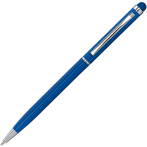 Kugelschreiber SMART TOUCH COLOUR , blau, Aluminium, 13,60cm (Länge), Bild 2