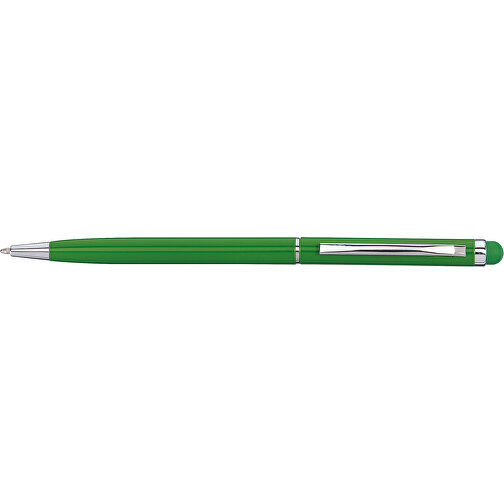 Kugelschreiber SMART TOUCH COLOUR , grün, Aluminium, 13,60cm (Länge), Bild 3