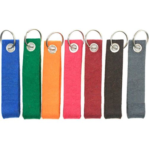 Porte-clés 5 mm feutre de laine long, Image 2
