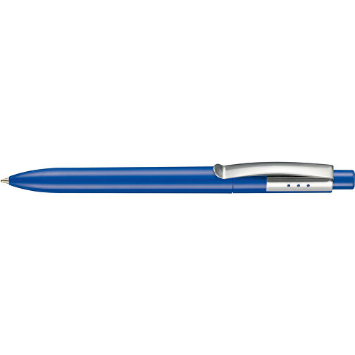 Kugelschreiber ELEGANCE , Ritter-Pen, azurblau, ABS, Metall, 14,40cm (Länge), Bild 3