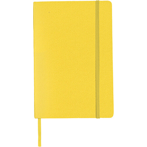 Classic A5 Hard Cover Notizbuch , gelb, Karton, Lederimitat Papier, 21,30cm x 1,50cm x 14,50cm (Länge x Höhe x Breite), Bild 2