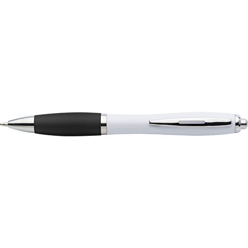 Kugelschreiber Aus Kunststoff Swansea , schwarz, ABS, Plastik, Metall, 14,20cm (Höhe), Bild 3