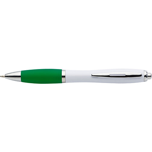 Kugelschreiber Aus Kunststoff Swansea , grün, ABS, Plastik, Metall, 14,20cm (Höhe), Bild 3