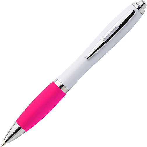 Kugelschreiber Aus Kunststoff Swansea , rosa, ABS, Plastik, Metall, 14,20cm (Höhe), Bild 2