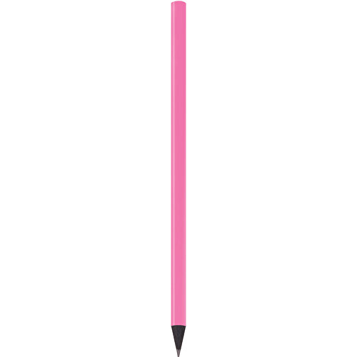 Schwarz Gefärbter Bleistift, Lackiert, Rund , rosé, Holz, 17,50cm x 0,70cm x 0,70cm (Länge x Höhe x Breite), Bild 1