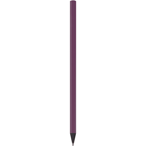 Schwarz Gefärbter Bleistift, Lackiert, Rund , lila, Holz, 17,50cm x 0,70cm x 0,70cm (Länge x Höhe x Breite), Bild 1