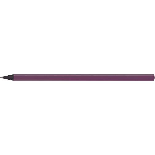 matita colorata nera, laccata, rotonda, Immagine 3