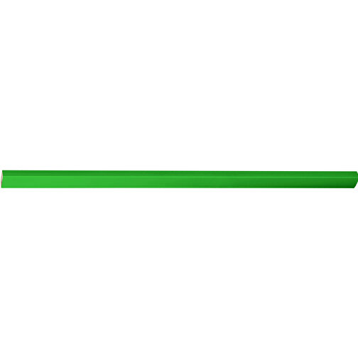 Zimmermannsbleistift, 24 Cm, Eckig-oval , grün, Holz, 24,00cm x 0,70cm x 1,20cm (Länge x Höhe x Breite), Bild 3