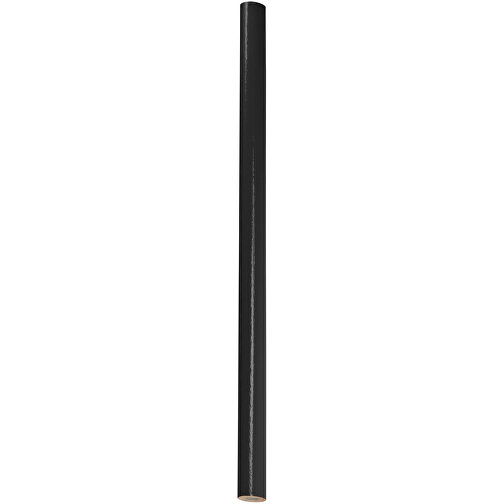 Zimmermannsbleistift, 24 Cm, Oval , schwarz, Holz, 24,00cm x 0,70cm x 1,20cm (Länge x Höhe x Breite), Bild 1