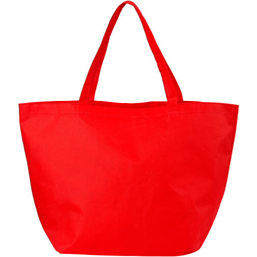 Maryville Non Woven Einkaufstasche , rot, Non Woven 80 g/m² Polypropylene, 50,00cm x 33,00cm x 20,30cm (Länge x Höhe x Breite), Bild 9