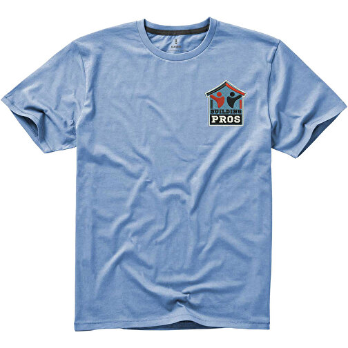 Nanaimo T-Shirt Für Herren , hellblau, Single jersey Strick 100% BCI Baumwolle, 160 g/m2, XXL, , Bild 4