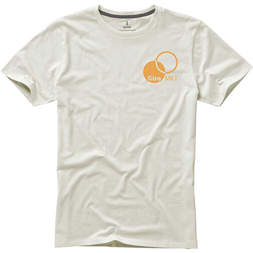 Nanaimo T-Shirt Für Herren , hellgrau, Single jersey Strick 100% BCI Baumwolle, 160 g/m2, XS, , Bild 2