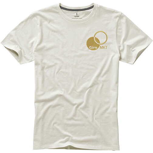 Nanaimo T-Shirt Für Herren , hellgrau, Single jersey Strick 100% BCI Baumwolle, 160 g/m2, XXXL, , Bild 4
