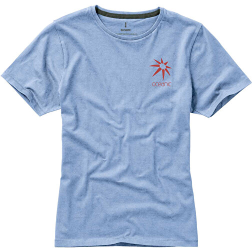 Nanaimo – T-Shirt Für Damen , hellblau, Single jersey Strick 100% BCI Baumwolle, 160 g/m2, M, , Bild 2