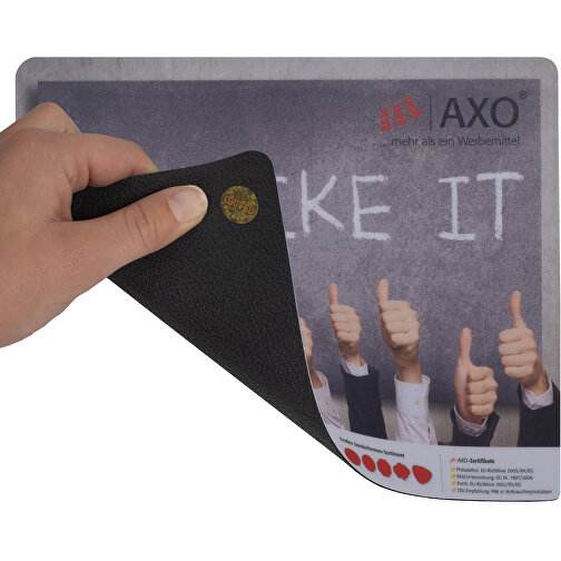 AXOPAD® skriveunderlag AXOTop 500, 60 x 40 cm rektangulært, 1 mm tykt, Billede 2