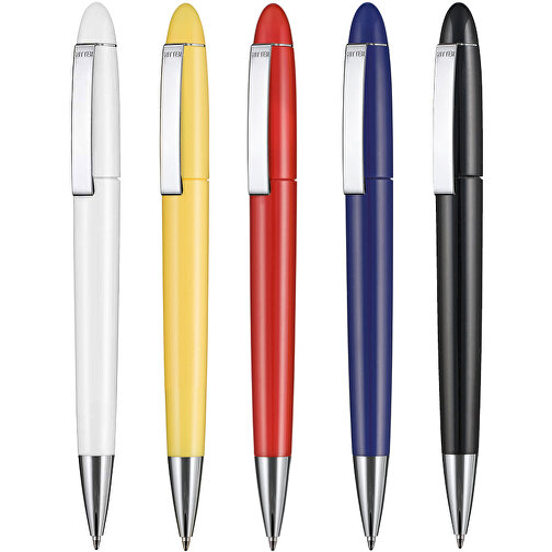 Kugelschreiber HAVANA , Ritter-Pen, mais-gelb, ABS, Metall, 14,30cm (Länge), Bild 4