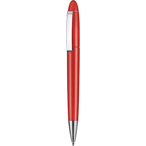 Kugelschreiber HAVANA , Ritter-Pen, signalrot, ABS, Metall, 14,30cm (Länge), Bild 1