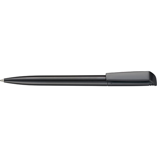 Kugelschreiber FLIP , Ritter-Pen, schwarz, ABS-Kunststoff, 14,00cm (Länge), Bild 3