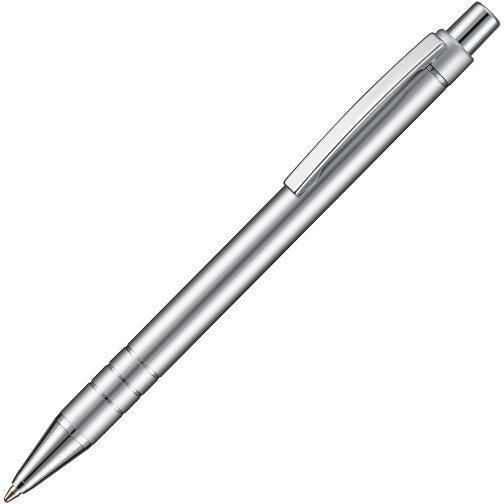Kugelschreiber GLANCE , Ritter-Pen, silber, Metall, 13,30cm (Länge), Bild 2