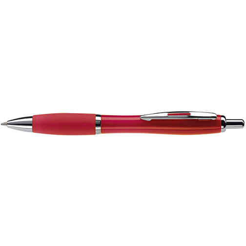 Kugelschreiber Hawaï Hardcolour , rot, ABS & Metall, 14,00cm (Länge), Bild 3